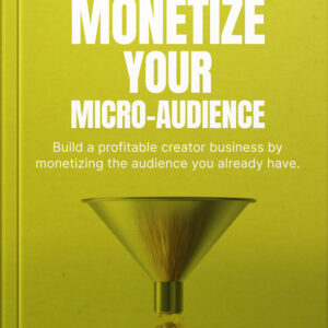 monitize your micro-audience